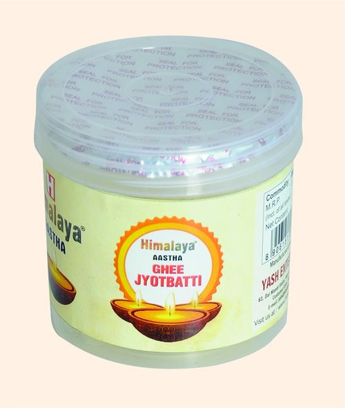 Ghee Jyotbatti – Ghee-Soaked Pooja Wicks, Pack of 2 (30 Wicks Each)