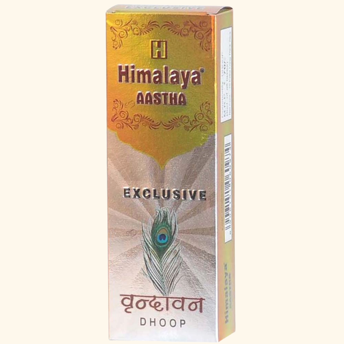 Himalaya Aastha Vrindavan Exclusive Dhoop Sticks (Pack of 4)