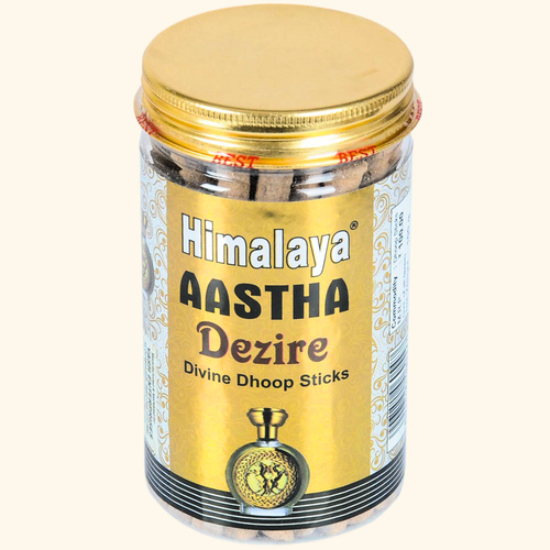Himalaya Aastha Dezire Divine Dhoop Sticks, 100 g (Pack of 2)