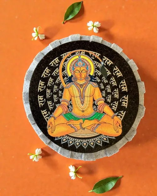 Aastha Magnet Hanumanji in Meditation Circle