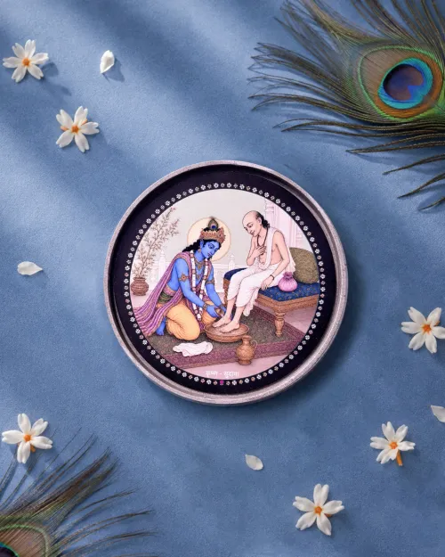 Krishna Sudama Sushobhan Thali - S