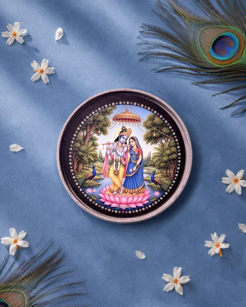 Radha Krishna Sushobhan Thali