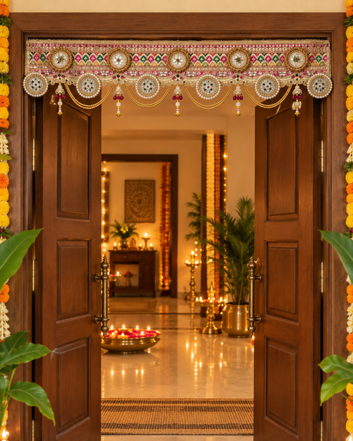 Rangoli Zardozi Bandanwar