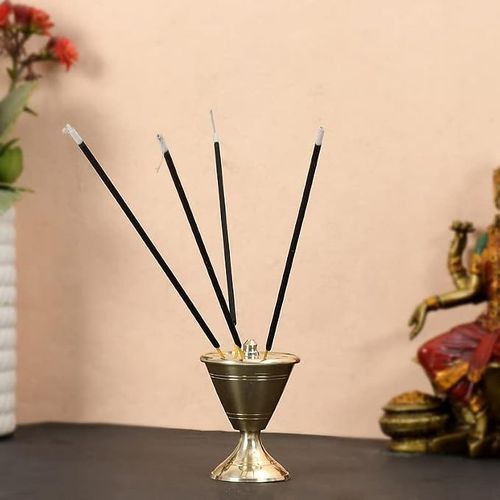 Jaipur Ace Brass Pooja Agarbatti/Incense Stick Holder Stand for Home Temple Puja Decoration.