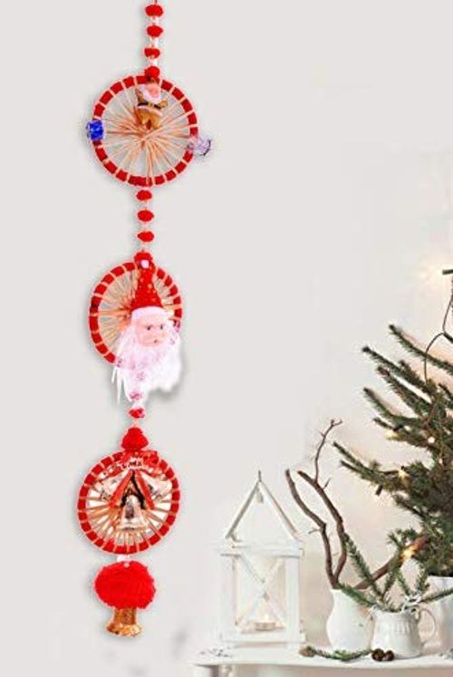 Jaipur Ace Christmas Decoration Santa Hanging Toran Decor Ornaments